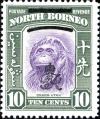 Colnect-5613-233-Bornean-Orang-utan-Pongo-pygmaeus---overprinted.jpg
