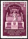 Colnect-1556-502-Jos-eacute--Francisco-de-San-Mart-iacute-n-1778-1850-Death-Centenary.jpg