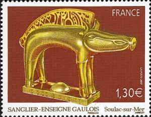 Colnect-587-527-Gallic-boar-sign---Soulac-sur-mer.jpg