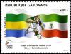 Colnect-5146-859-Flags-of-Gabon-and-Equatorial-Guinea-and-mascot-Dribbling-b.jpg