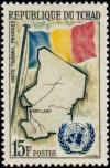 Colnect-894-191-Map-of-Chad-national-flag--amp--UNO-logo.jpg