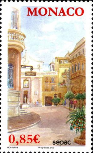 Colnect-1153-591-Place-de-la-Mairie--Watercolor-painting-by-Rino-Golinelli.jpg