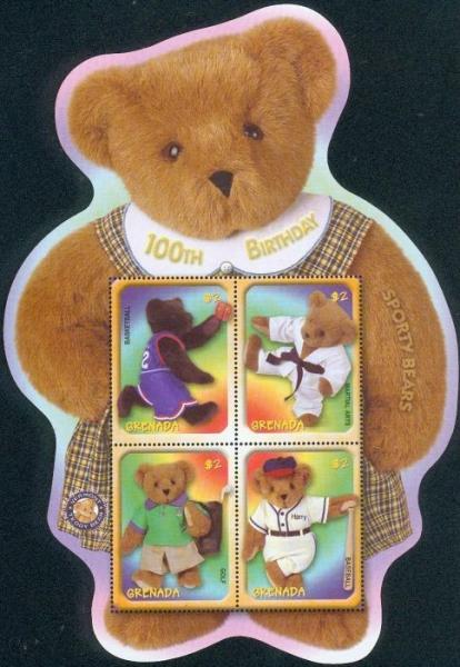 Colnect-342-339-100-th-Birthday---Teddy-Bear.jpg