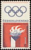 Colnect-438-526-Olympic-flame-Czechoslovak-flag-and-Olympic-rings.jpg