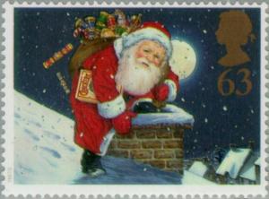 Colnect-123-201-Father-Christmas-and-Chimney.jpg