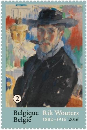Colnect-3486-452-Self-portrait-with-Cigar-1914-painting-by-Rik-Wouters.jpg