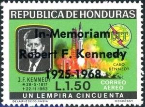Colnect-5121-111-John-F-Kennedy-Rocket-at-Cape-Kennedy-Overprinted.jpg