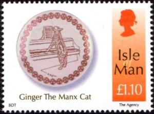 Colnect-5277-788-China-Plate-showing-Cat--ldquo-Ginger-Manx-of-Glen-Orry-rdquo--1992.jpg