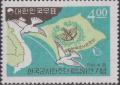 Colnect-1496-879-Map-of-Vietnam-and-flag-of-Korean-Assistance-Group.jpg