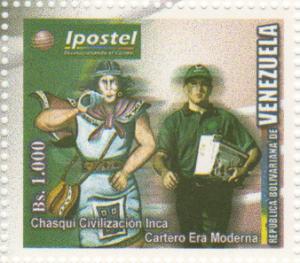 Colnect-1773-568-Incan-and-Modern-Mail-Deliverers.jpg