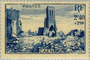 Colnect-143-585-Caen--martyred-city.jpg