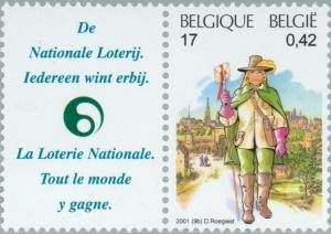Colnect-187-714-Postman-17th-Century--tab-National-Loterie.jpg