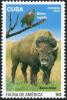 Colnect-3661-832-Ferruginous-Hawk-Buteo-regalis-American-Bison-Bos-bison.jpg