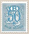 Colnect-3845-082-Service-Stamp-Numeral-on-Heraldic-Lion--B-in-oval.jpg