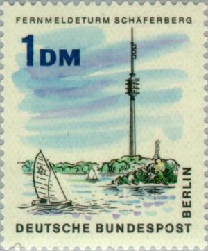 Colnect-155-012-Telecommunications-tower-on-Sch-auml-ferberg-Berlin-Wannsee.jpg