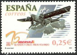 Colnect-595-617-75th-Anniversary-of-Iberia-Airlines-Rohrbach-R-VIII-Roland.jpg