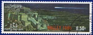 Colnect-1112-179-Halley-Comet-over-Athens.jpg