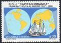 Colnect-2202-480-Trans-world-voyage-of--Capitan-Miranda--ship-anniv.jpg