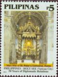 Colnect-2901-284-Philippines-Holy-See-Vatican-City-Diplomatic-Relations.jpg