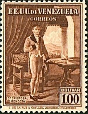 Colnect-1488-454-Centenary-of-the-death-of-Dr-Cristobal-Mendoza.jpg