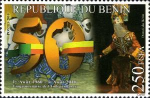 Colnect-3083-211-50th-anniv-of-the-Independence-of-Benin.jpg