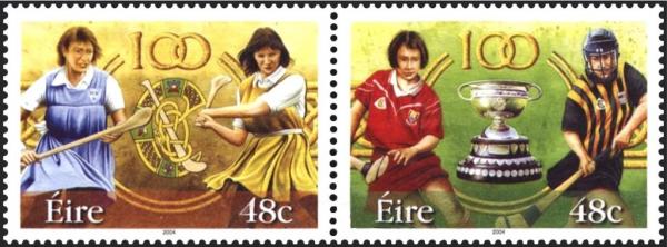 Colnect-1927-590-100-years-of-Camogie-Sport-in-ireland.jpg
