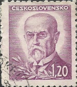 Colnect-3074-873-Tom-aacute--scaron--Garrigue-Masaryk-1850-1937-president.jpg