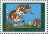 Colnect-5517-257-The-Hedgehog-Defeats-the-Tiger.jpg