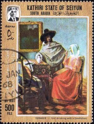 Colnect-1602-782--Girl-drinking-with-a-Gentleman--by-Johannes-Vermeer.jpg