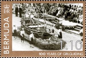 Colnect-5090-409-Girl-Guides-with-parade-float.jpg