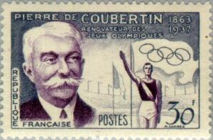 Colnect-144-006-Pierre-de-Coubertin-Reviver-of-the-Olympic-Games.jpg