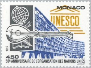 Colnect-149-779-UNESCO-Building-Paris--Globe-Stringed-Instrument-Book.jpg