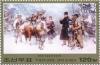 Colnect-3213-605-Kim-Il-Sung-with-villagers-in-a-snowstorm.jpg