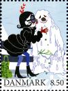 Colnect-760-320-Woman-kiss-amelting-snowman.jpg