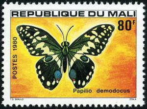 Colnect-5875-860-Citrus-Swallowtail-Papilio-demodocus.jpg