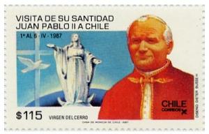 Colnect-673-876-Pope-John-Paul-II-and-Virgin-of-the-Hill.jpg
