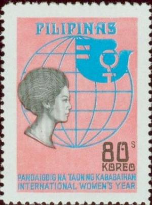 Colnect-2136-061-Imelda-Romualdez-Marcos-and-Globe.jpg