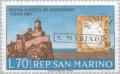 Colnect-170-255-Mt-Titano-and-Cancelled-Stamp-of-Sardinia-1862.jpg