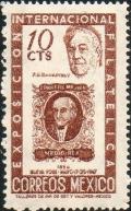 Colnect-2001-046-FDRoosevelt-and-Stamp-of-1st-Mexican-Issue.jpg