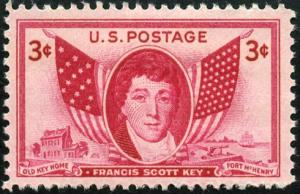 Colnect-5026-241-Francis-Scott-Key-and-American-Flags-of-1814-and-1948.jpg