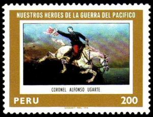 Colnect-1627-317-Cor-Alfonso-Ugarte-on-horseback.jpg