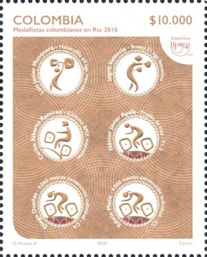 Colnect-4072-253-Colombian-Medalists-in-Rio-2016.jpg