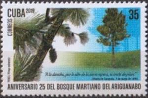 Colnect-5868-584-25th-Anniversary-of-Martiano-de-Ariguanabo-Forest.jpg