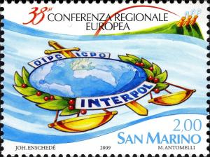Colnect-708-590-38th-ICPO-Interpol-European-Regional-Conference.jpg