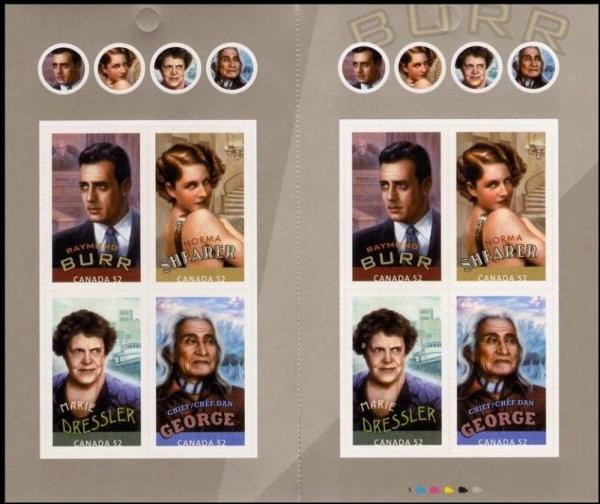 Colnect-3042-938-Canadians-in-Hollywood-With-Raymond-Burr-at-upper-left.jpg
