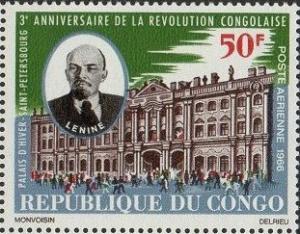 Colnect-3814-556-Lenin-and-storming-of-the-Winter-Palace.jpg