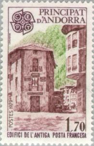 Colnect-141-959-First-french-postoffice-in-Andorra-la-Vella.jpg