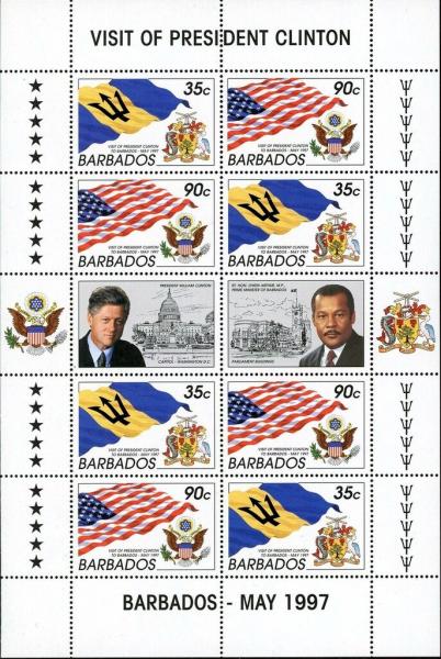 Colnect-5604-609-Pair-Barbados--and-US--flags-and-arms.jpg