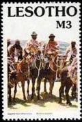 Colnect-2859-658-Basotho-men-on-horses.jpg