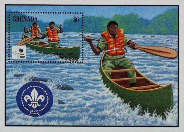 Colnect-1252-693-18th-World-Scout-Jamboree-Holland-Canoeing.jpg